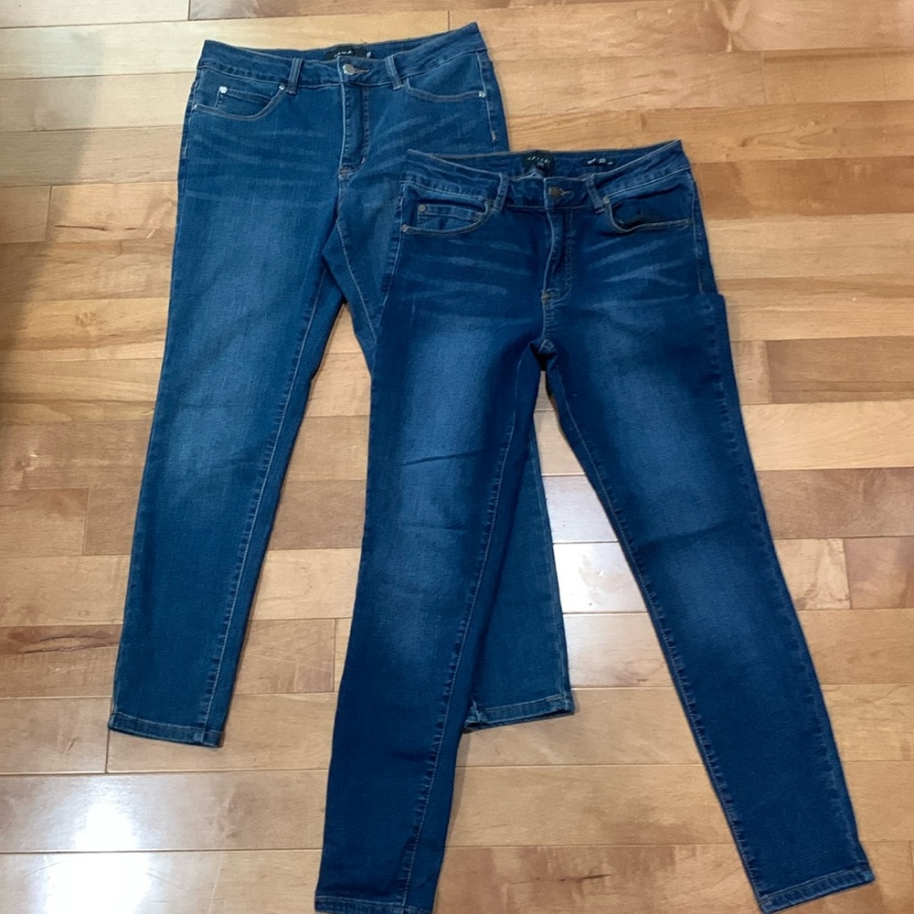 Tahari Jeans Kelly Chloe size 8 Skinny